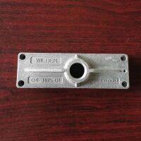 04-3185-01 Muffler Plate Aluminum Fit  Wilden Pumps Parts